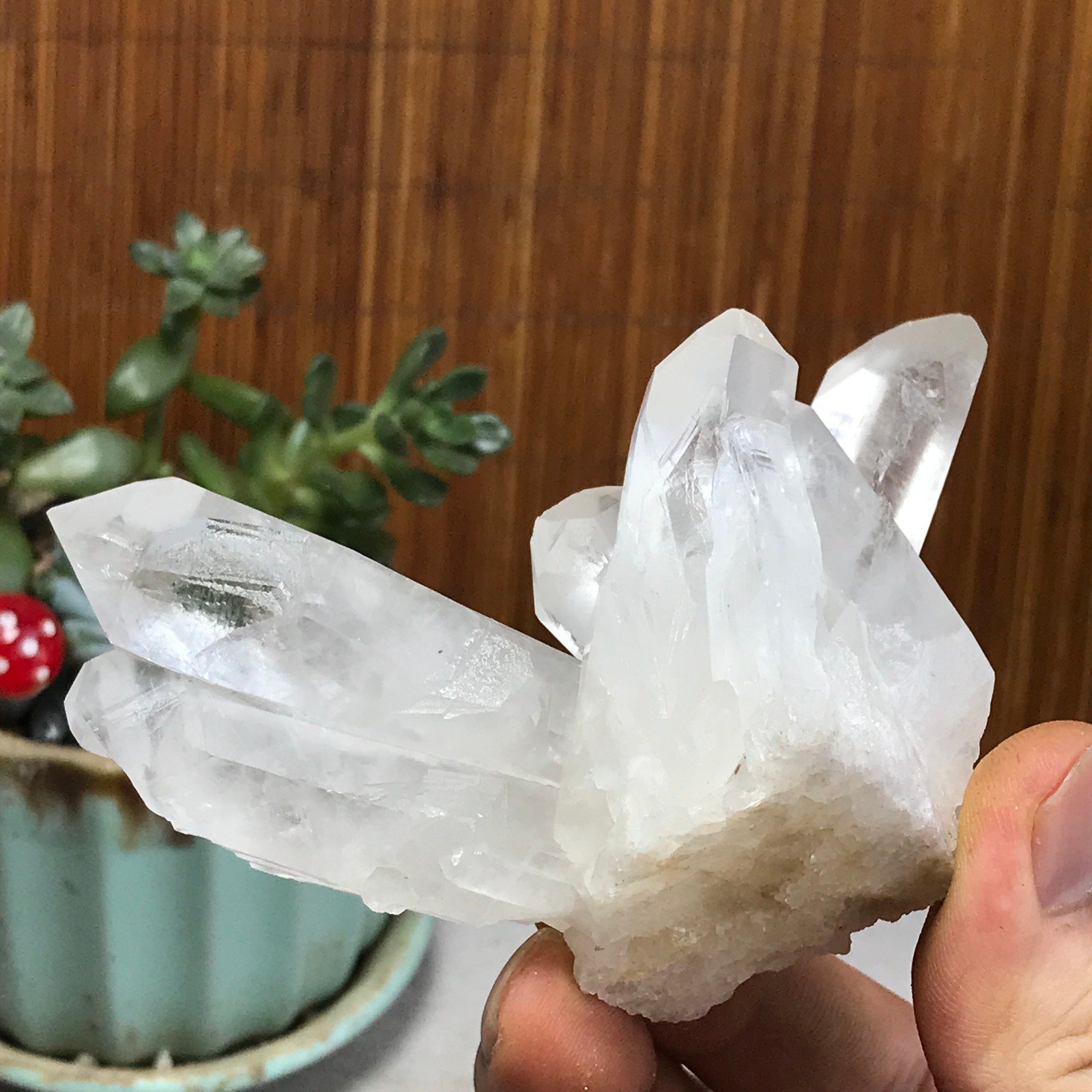 92-78-42mm Natural crystal clusters pretty Quartz Mineral Specimen 149g A6987