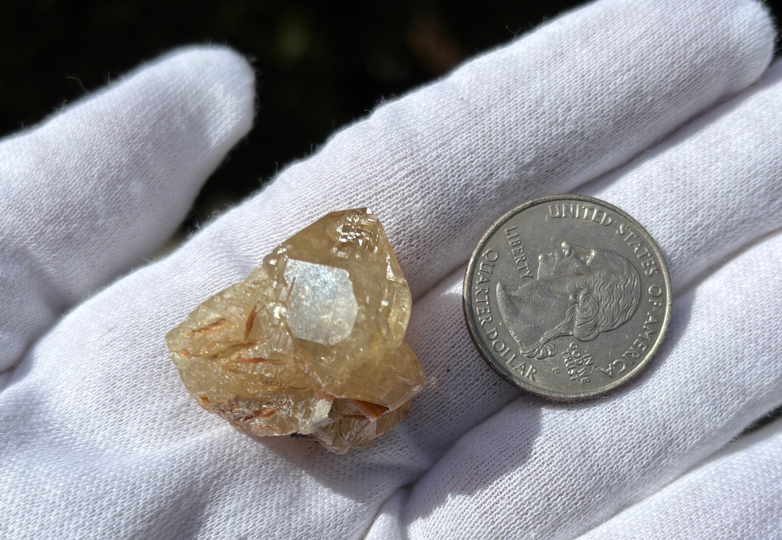 USA SALE SEE VIDEO 37g ETCHED CERUSSITE CERRUSITE CERRUSSITE CRYSTAL BARITE SKEL