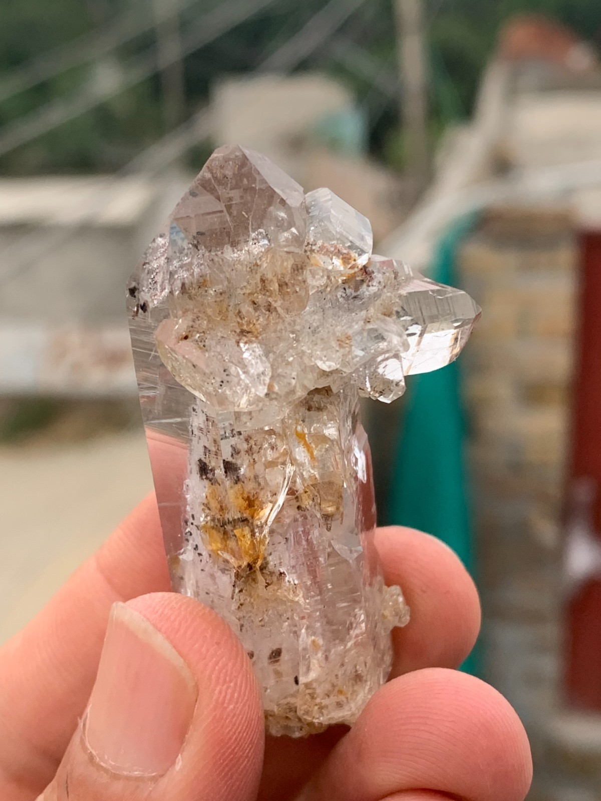 35 grams AAA Grade Garden Quartz (Lodolite) Point – Thousand Layers Formation