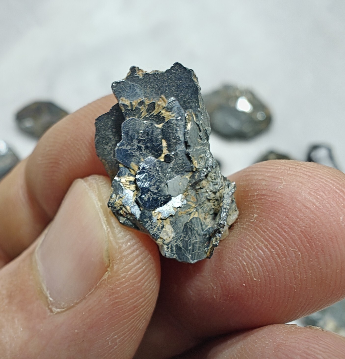 220 grams Natural Hematite Collection