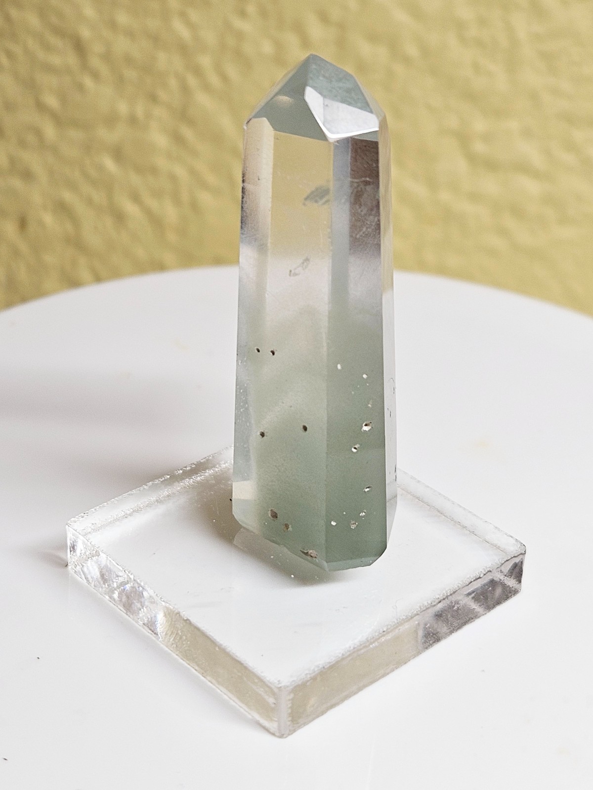 Multi-Phantom Crystal Obelisk Tower w/Free Agate Geode Set, Brazil, + Free Stand