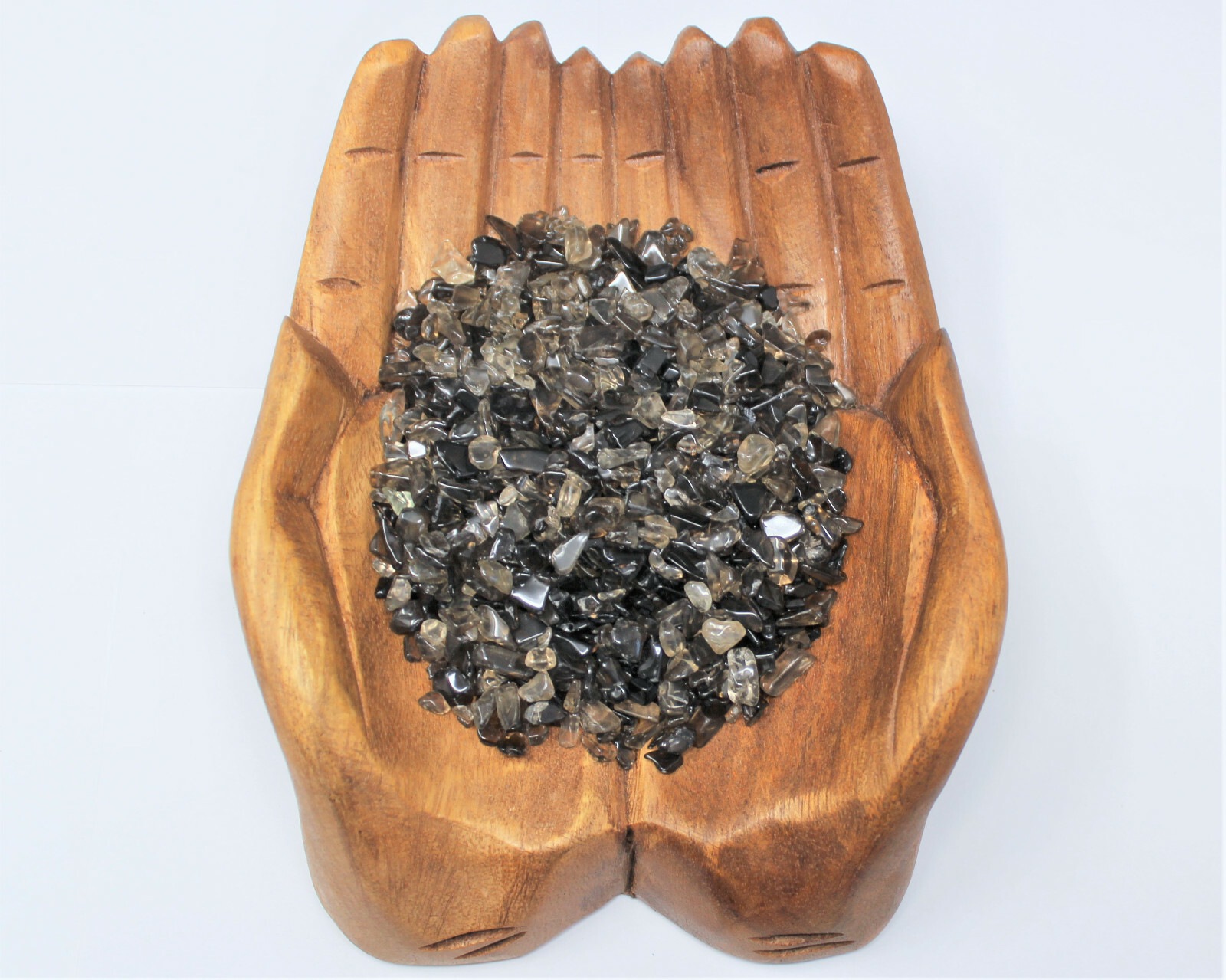 Smoky Quartz Semi Tumbled Gemstone Mini Chips 4 – 7 mm Wholesale Bulk Lots