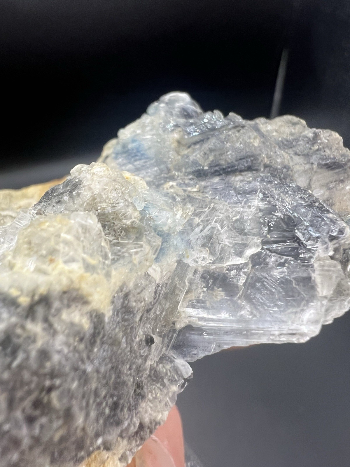 Natural Rare Shattuckite And Selenite Specimen. Minerals, Crystals, Decor,Quartz