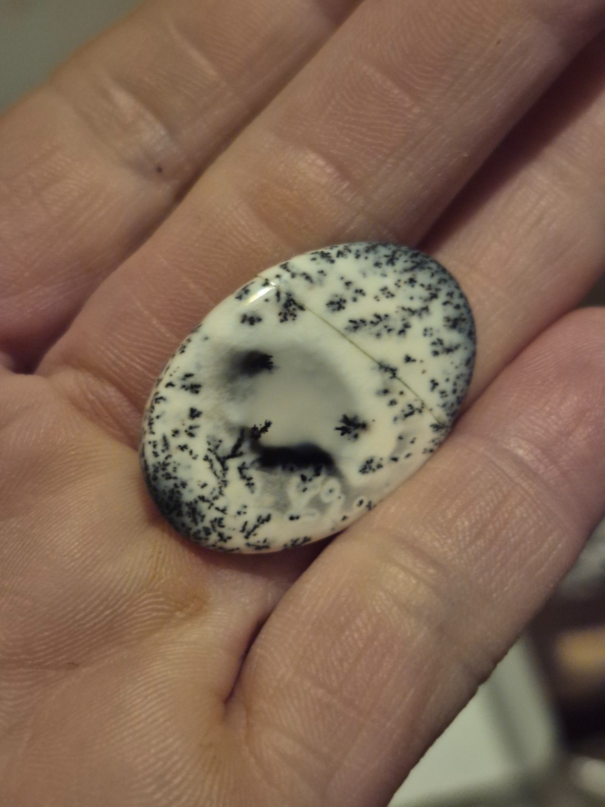 Dendrite Opal, aka Merlinite, is known as the “Stone of Ancient Knowledge”