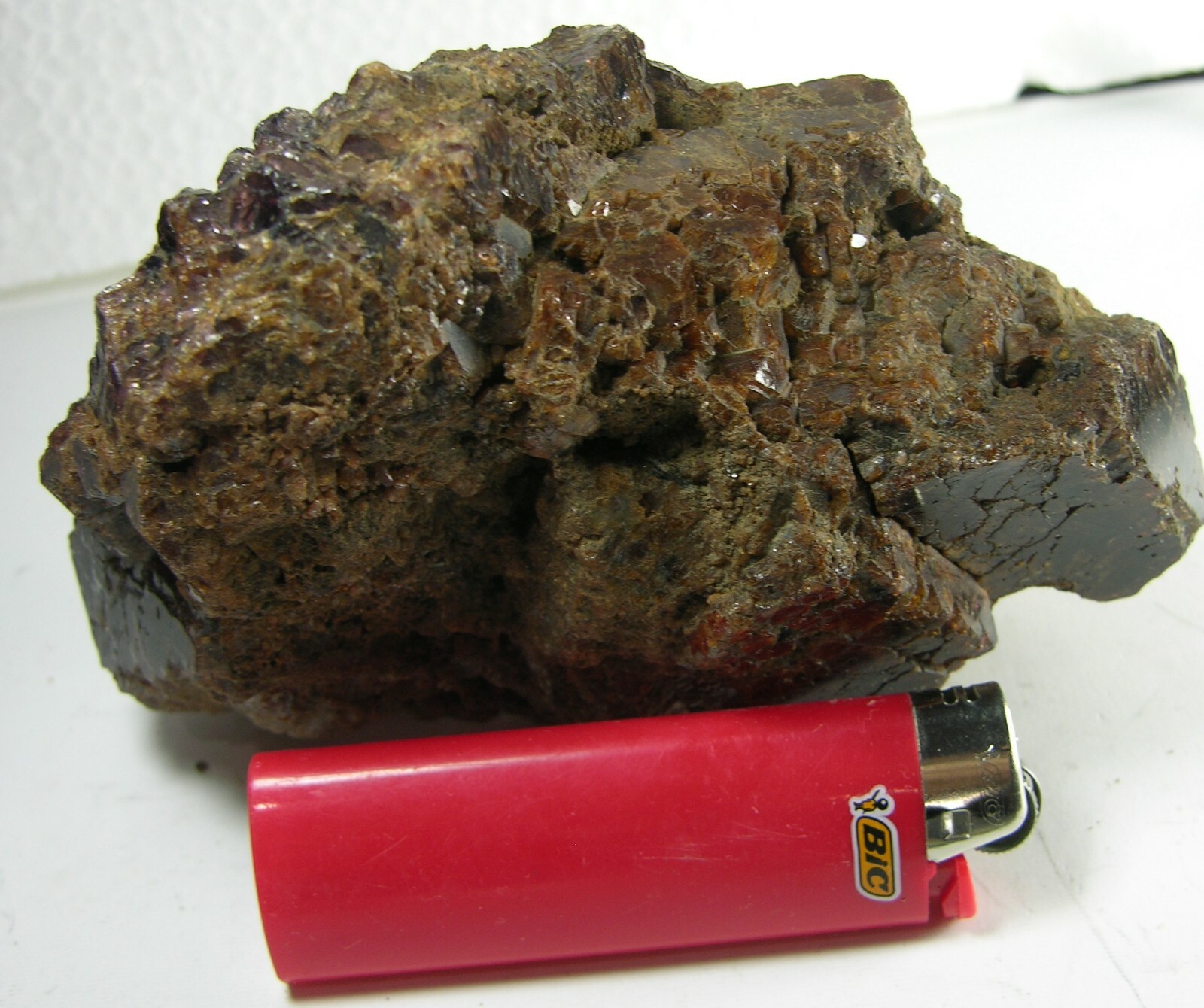 946g Vietnam 100% Natural Brown Spinel Crystal Cluster Specimen 2 lb 1oz 127mm