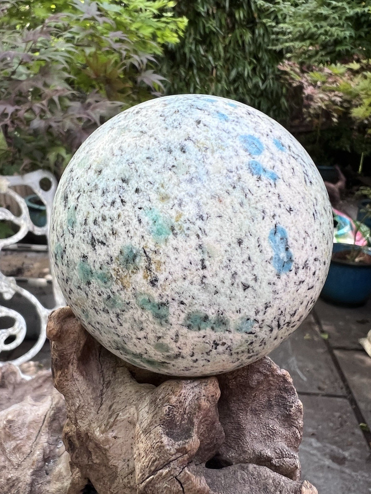 K2 Crystal Ball Sphere AAA+ : Cooling : Calming 572g 73mm 31