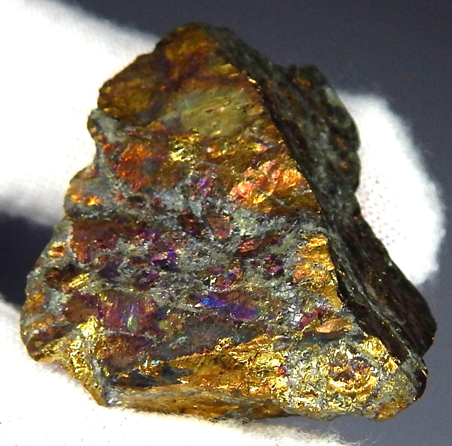 22g Chalcopyrite Peacock Ore Vivid Iridescence Natural Mined Unheated Raw Rough