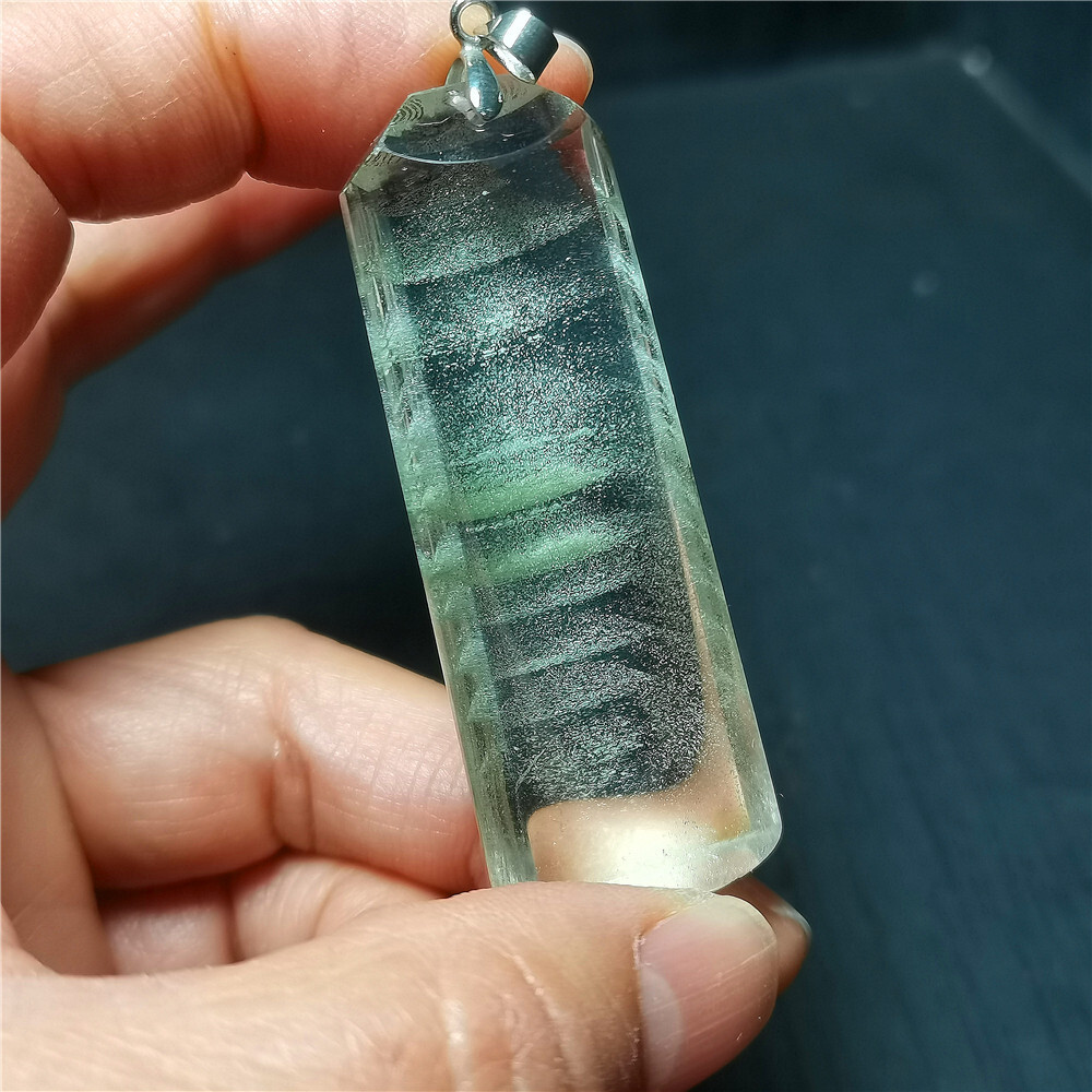 Rare Clear Golden Rutilated Inclusions Quartz Gold Needles Crystal WYY2893