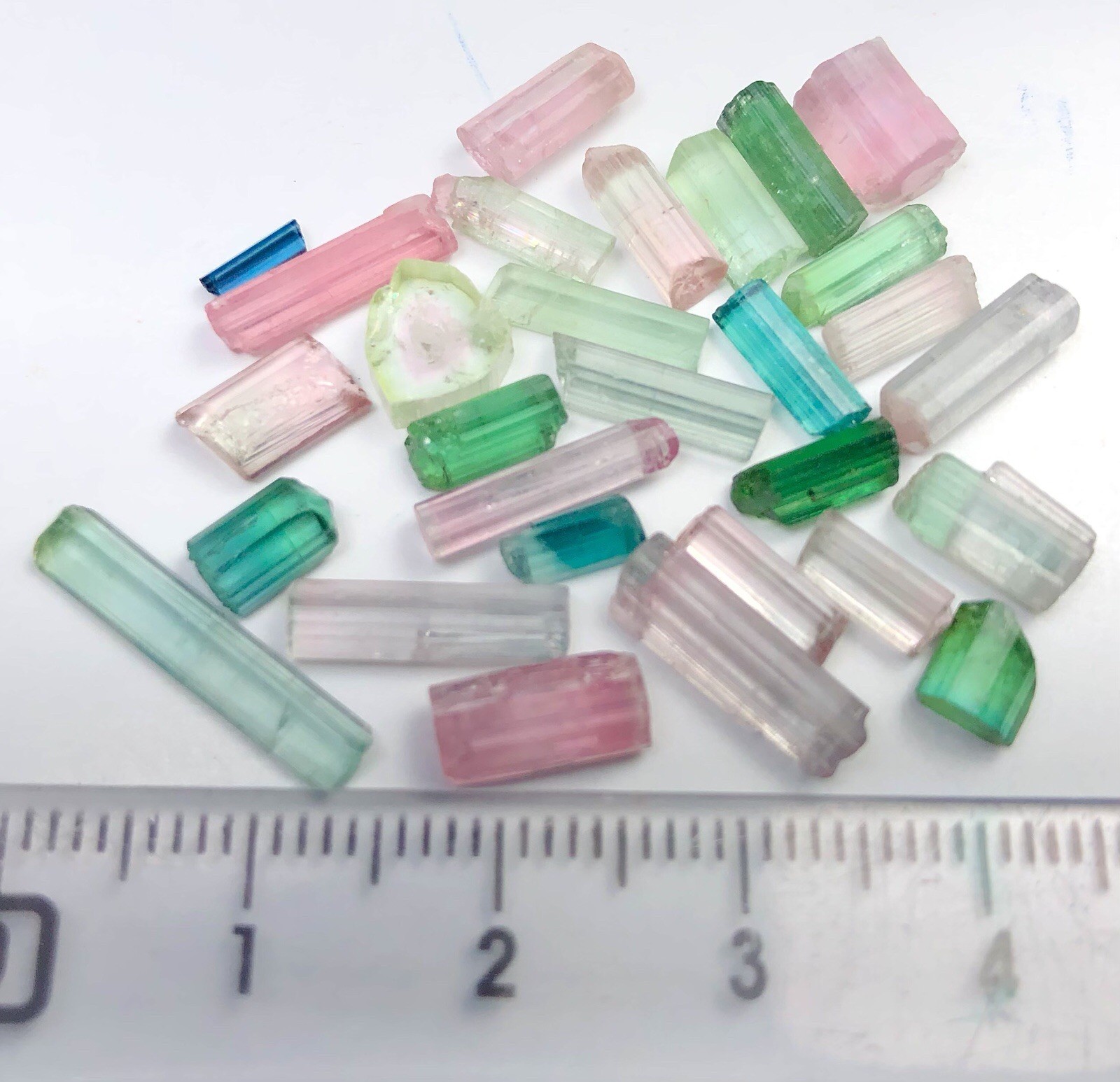 Very beautiful mix Color rough Tourmaline Lot From Afghanistan | Facet Rough