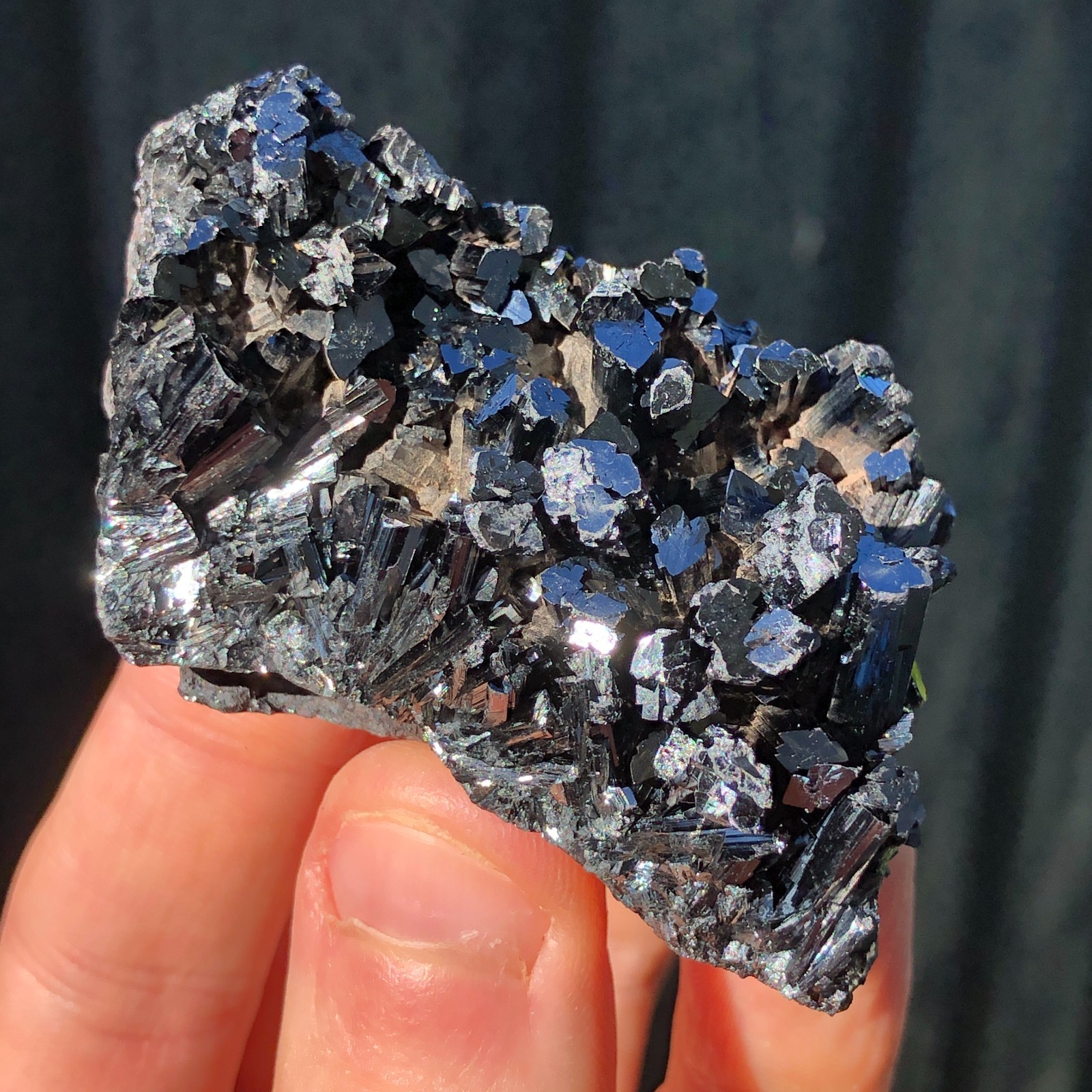 6.5cm Classic Manganite Crystal Cluster from Ilfeld, Germany