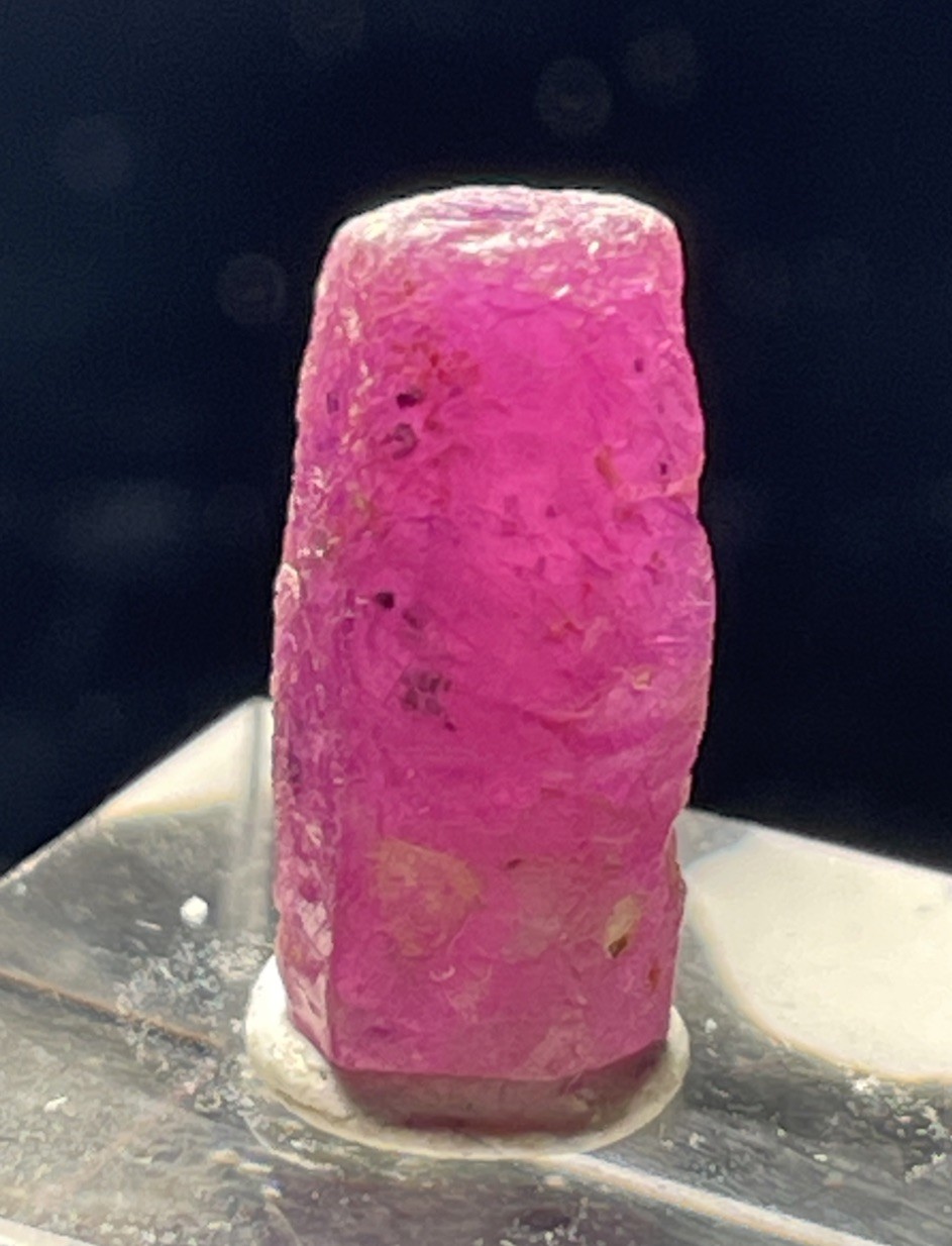 GORGEOUS GEMMY RUBY CRYSTAL THUMBNAIL MANTEPUEZ, MOZAMBIQUE