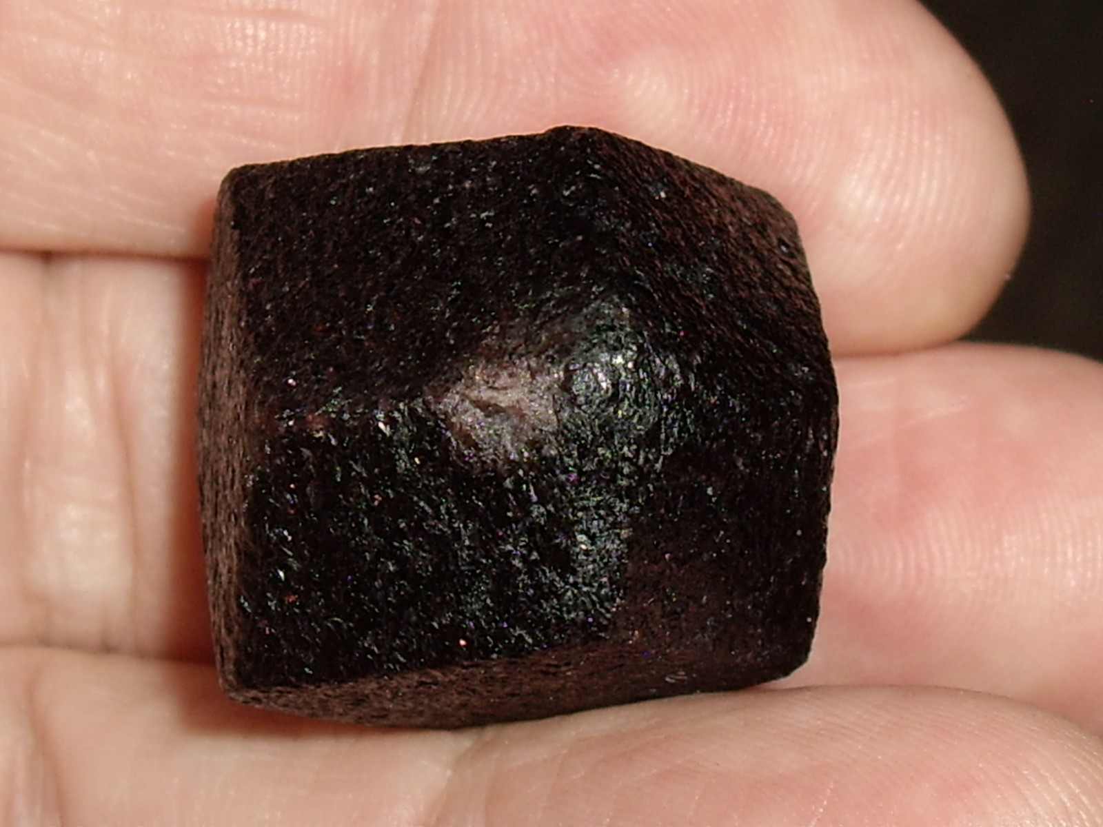 Deep Red Medium Large Almandine Garnet Crystal 36.5g