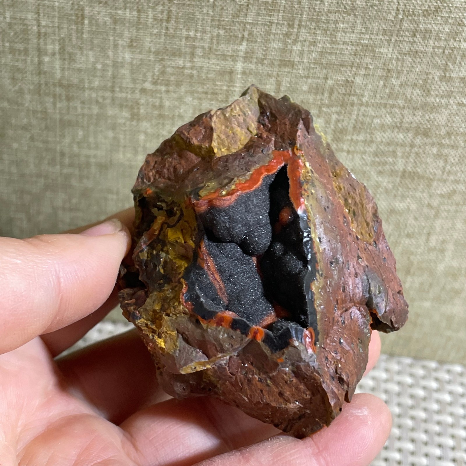 166g Raw Carnelian Stone Rough Red Agate Gemstone Mineral Specimen