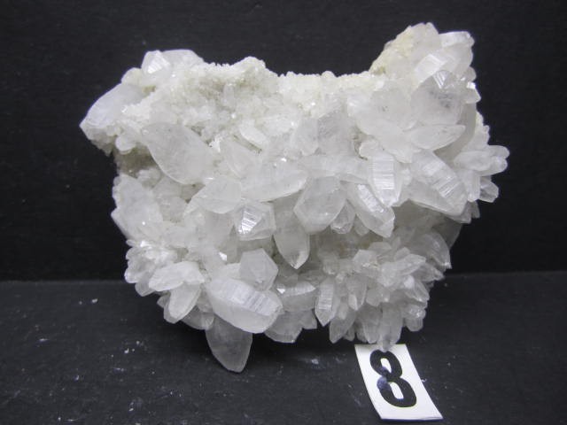 Quartz Crystal Clusters, 11 Piece Wholesale Lot, Cantera Casma, Peru