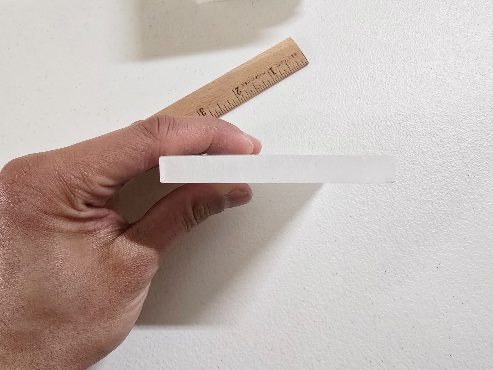 Selenite Square Charging Crystal Plate Polished Slab for Crystals Cleansing