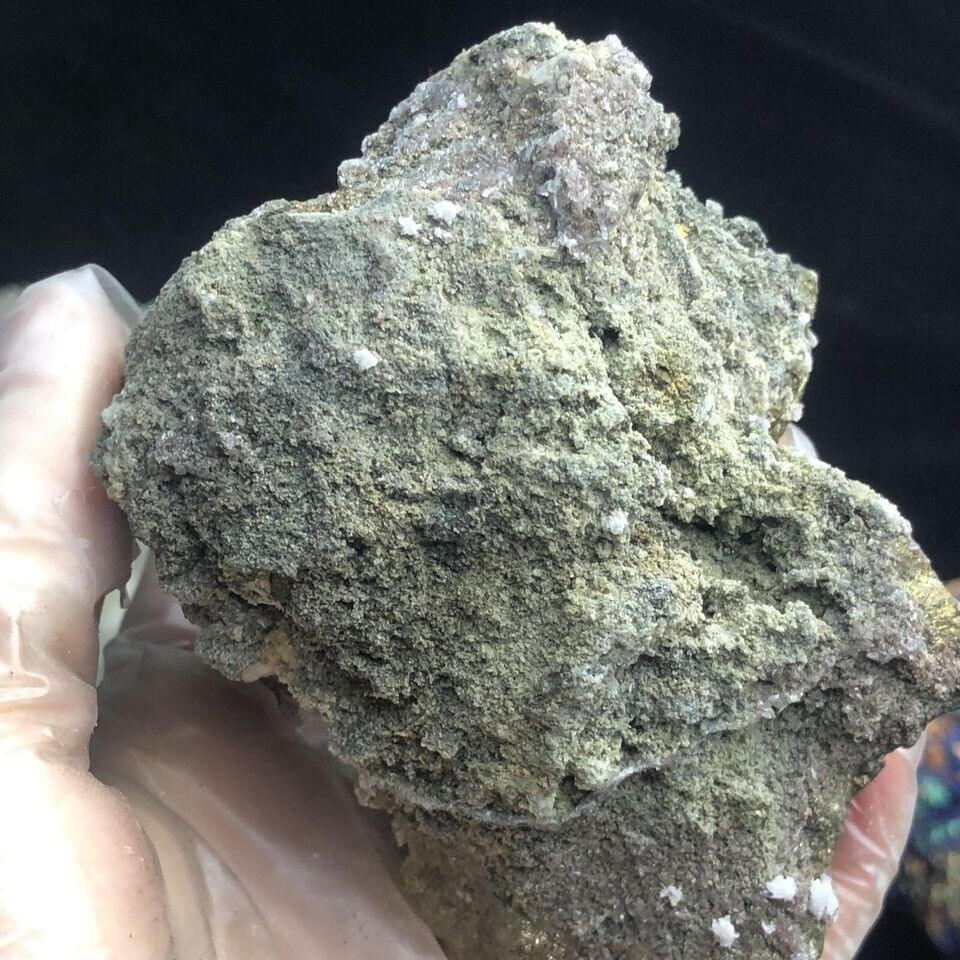 530g Rare Natural Spjerical Rainbows Pyrite & Quartz & Dolomite Mineral Specimen