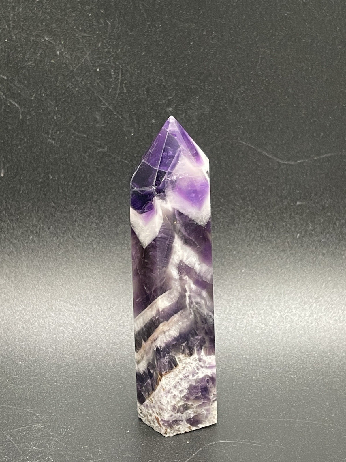 Chevron Amethyst Tower 72g