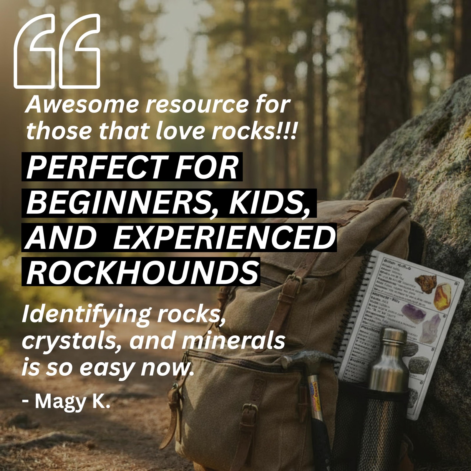 Rocks and Minerals of the United States Identification Field Guide | Thick…