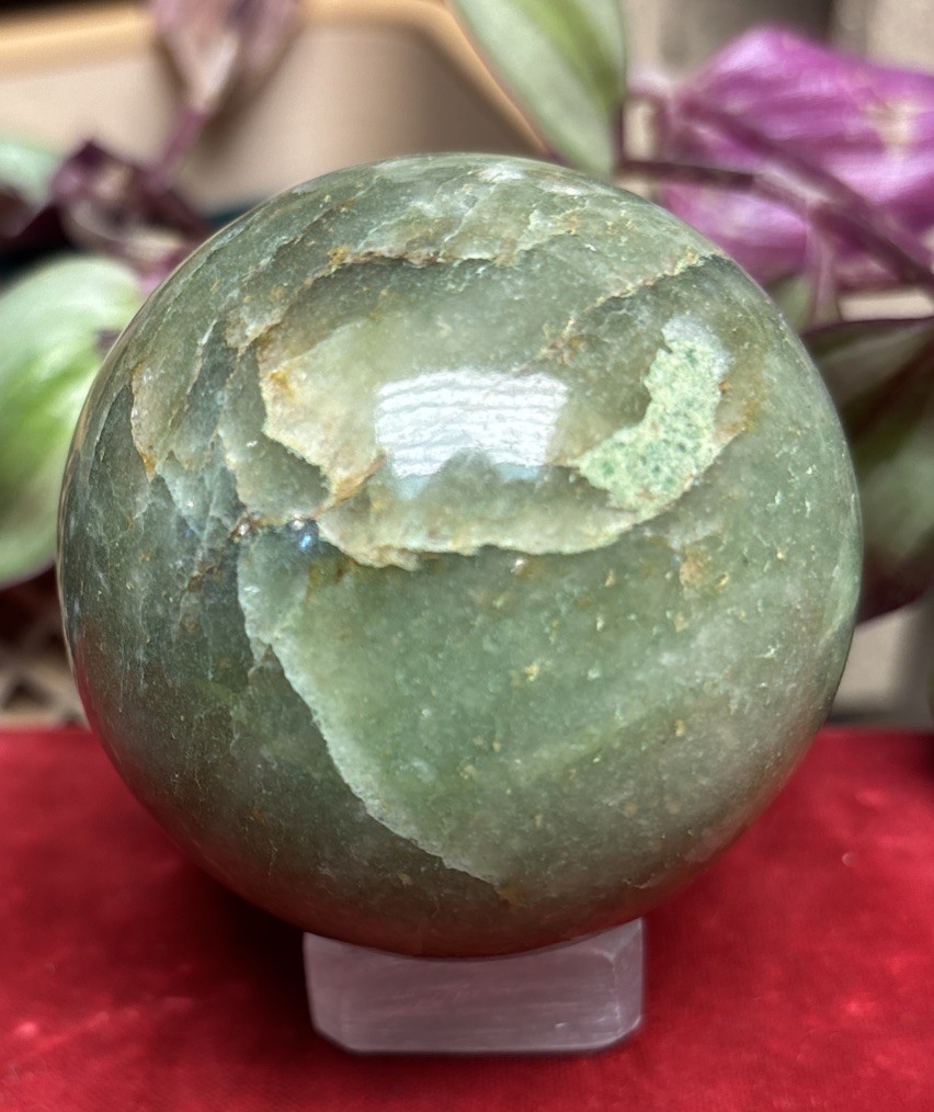 Fancy Jasper Sphere, The Supreme Nurturer Stone, Jasper 293 Grams 3”