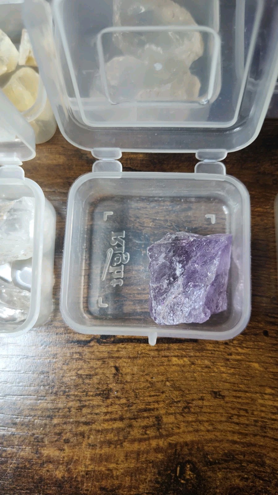 Huge Mixed Crystal & Gemstone Lot-Rough And Tumbled Specimens With Organizer