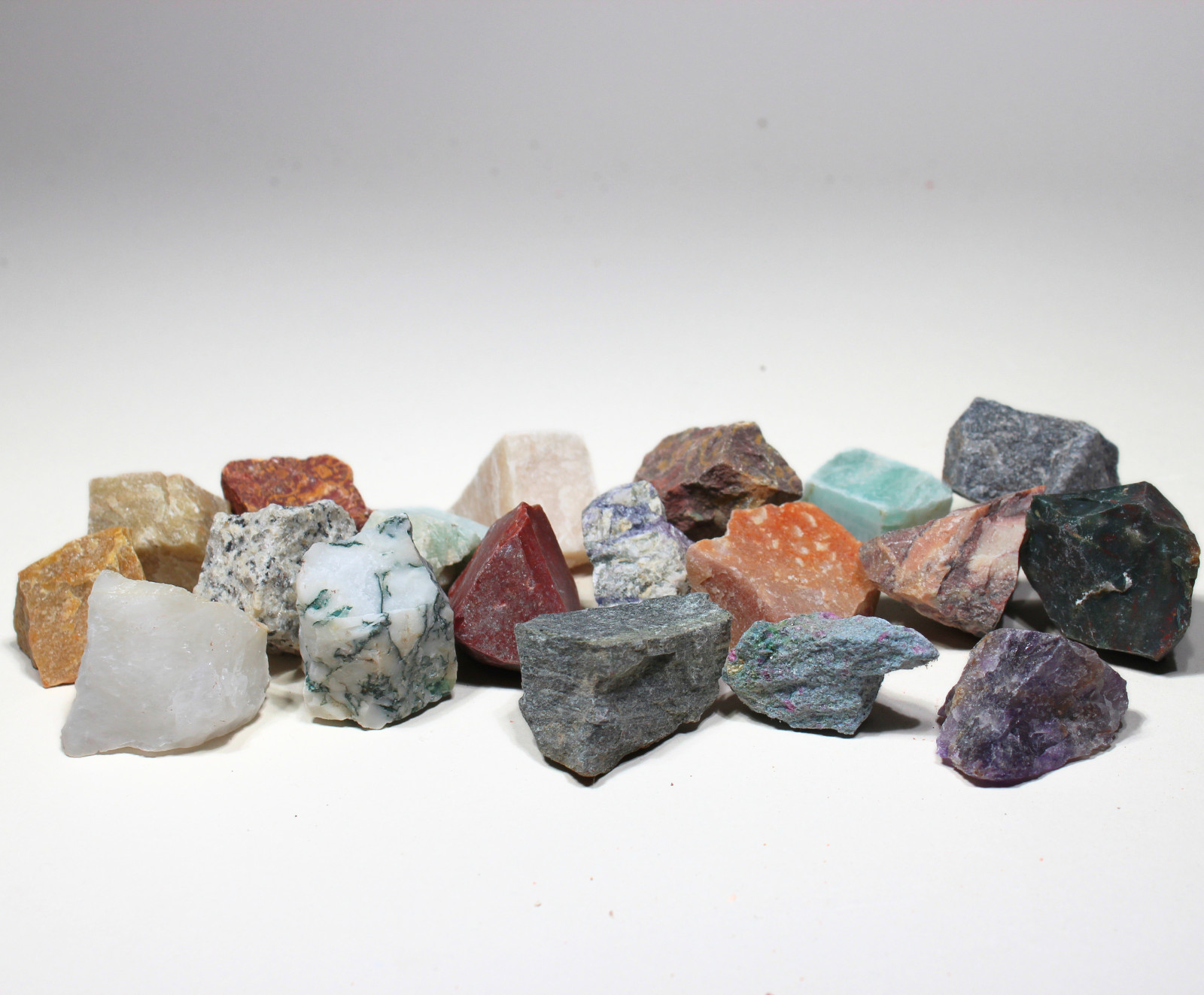 Collector’s Mix – Rough Rocks for Tumbling – Bulk Wholesale 1LB options