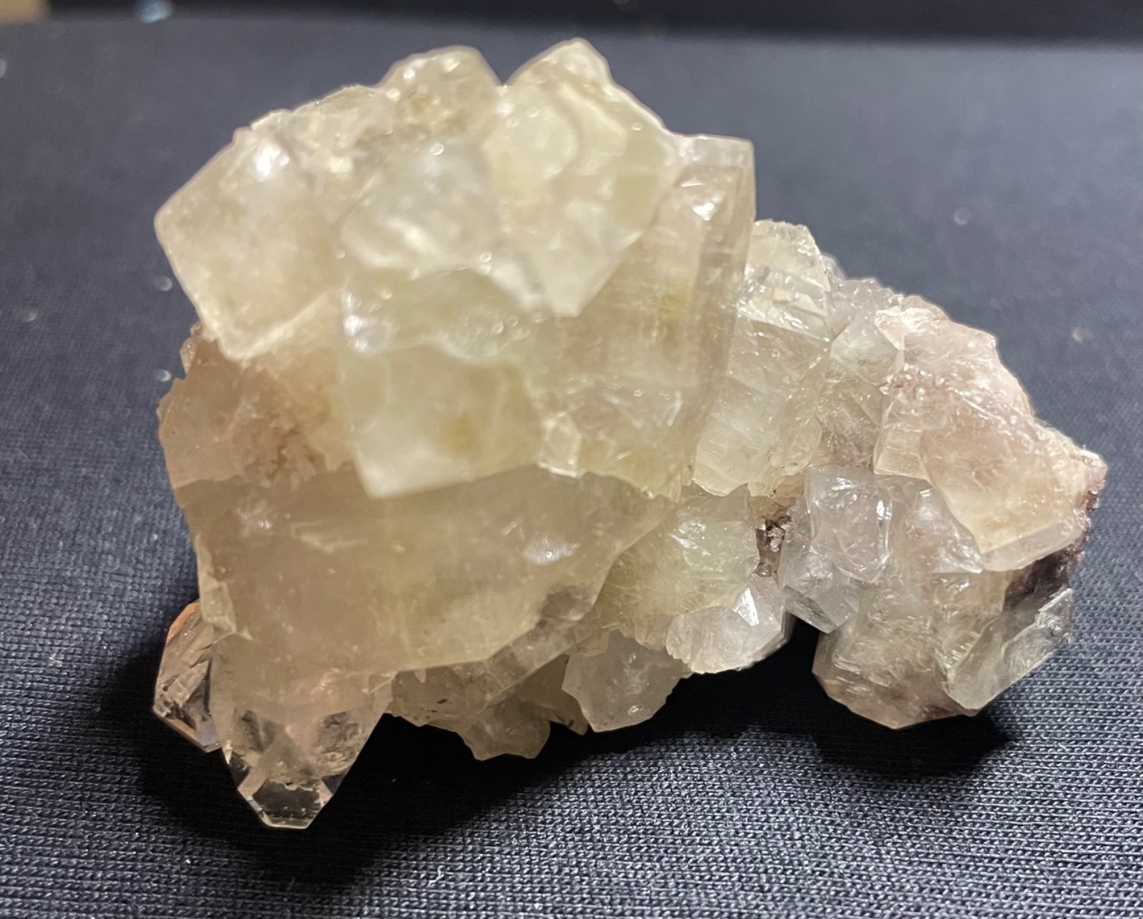 2 pieces Natural Apophyllite cluster crystal stone 143 gr 6x5x4 cm