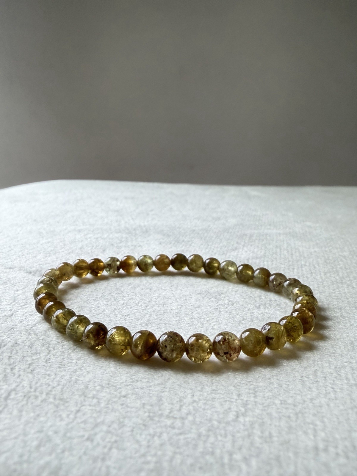 Natural Tsavorite Garnet Bracelet | Green Garnet Crystal Bracelet