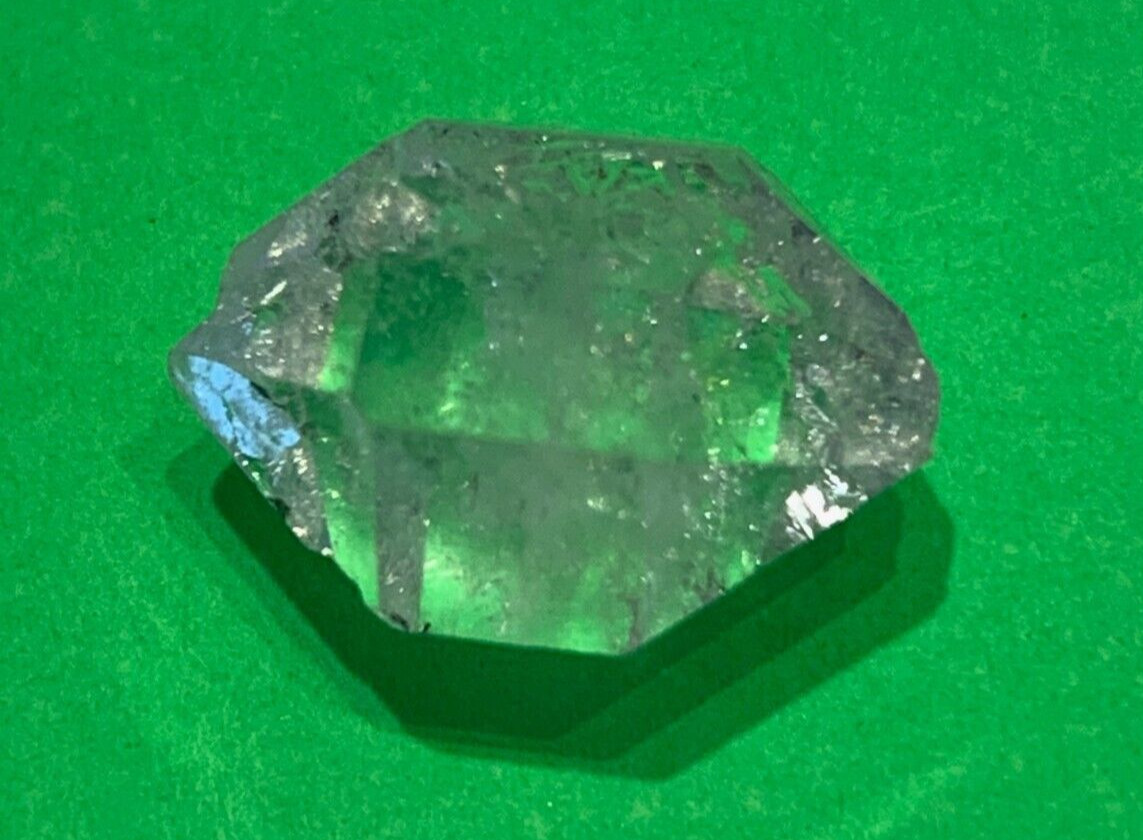 Genuine Natural Herkimer Diamond Clear Quartz 16 x 11 mm. 8 Ct. Item # 2
