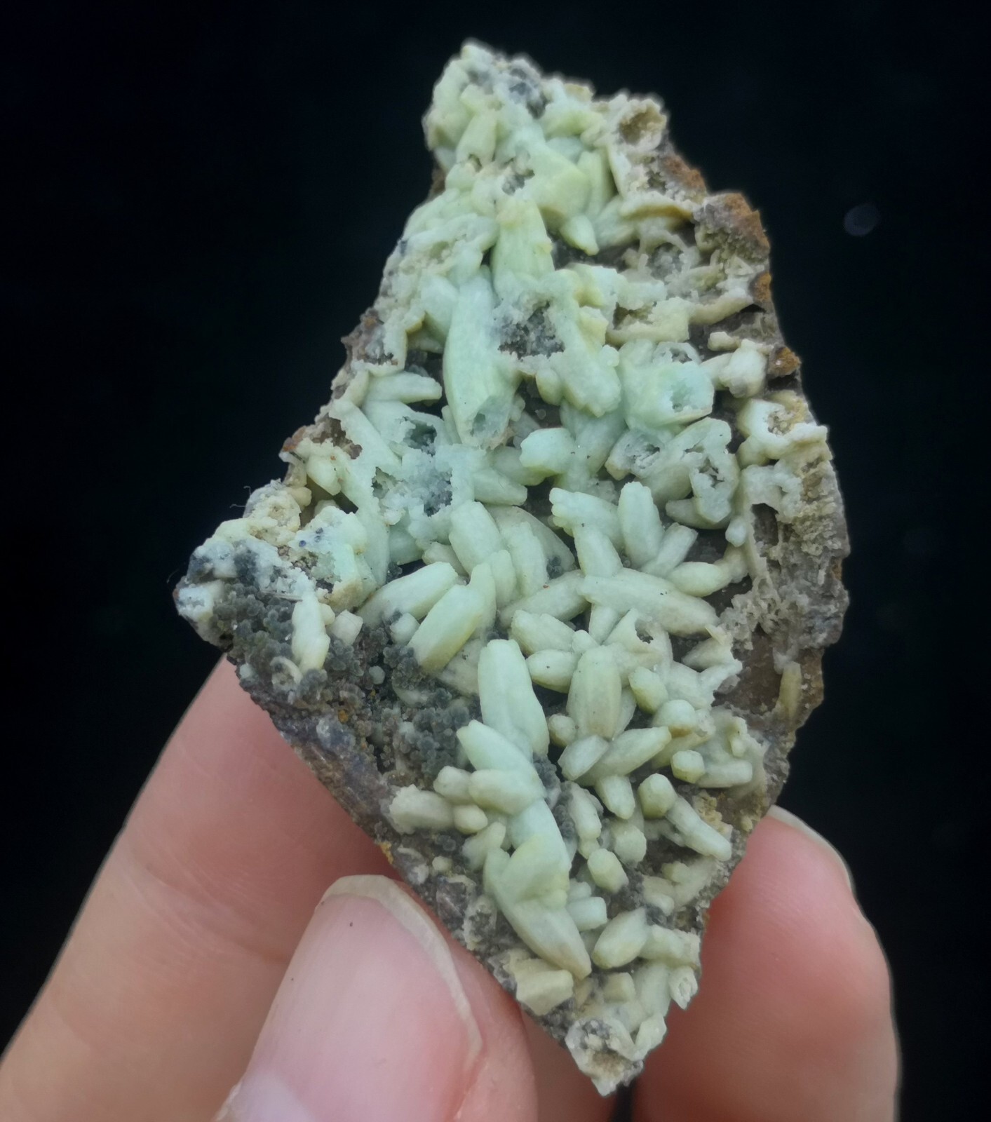 51mm Plumbogummite after Pyromorphite, Natural Mineral Specimen from China