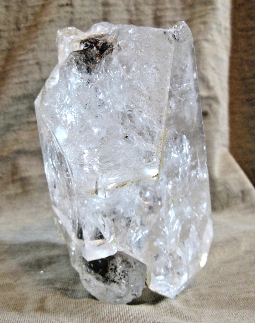 Fenster Quartz Crystal Specimen with Numerous Windows 620 grams 110 mm