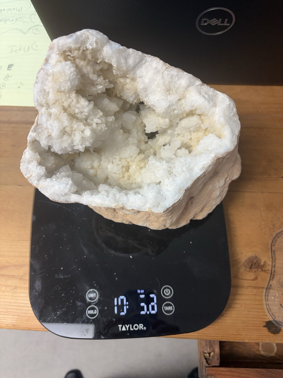 Beautiful Natural Milky White Quartz Rock.10.5 Pounds