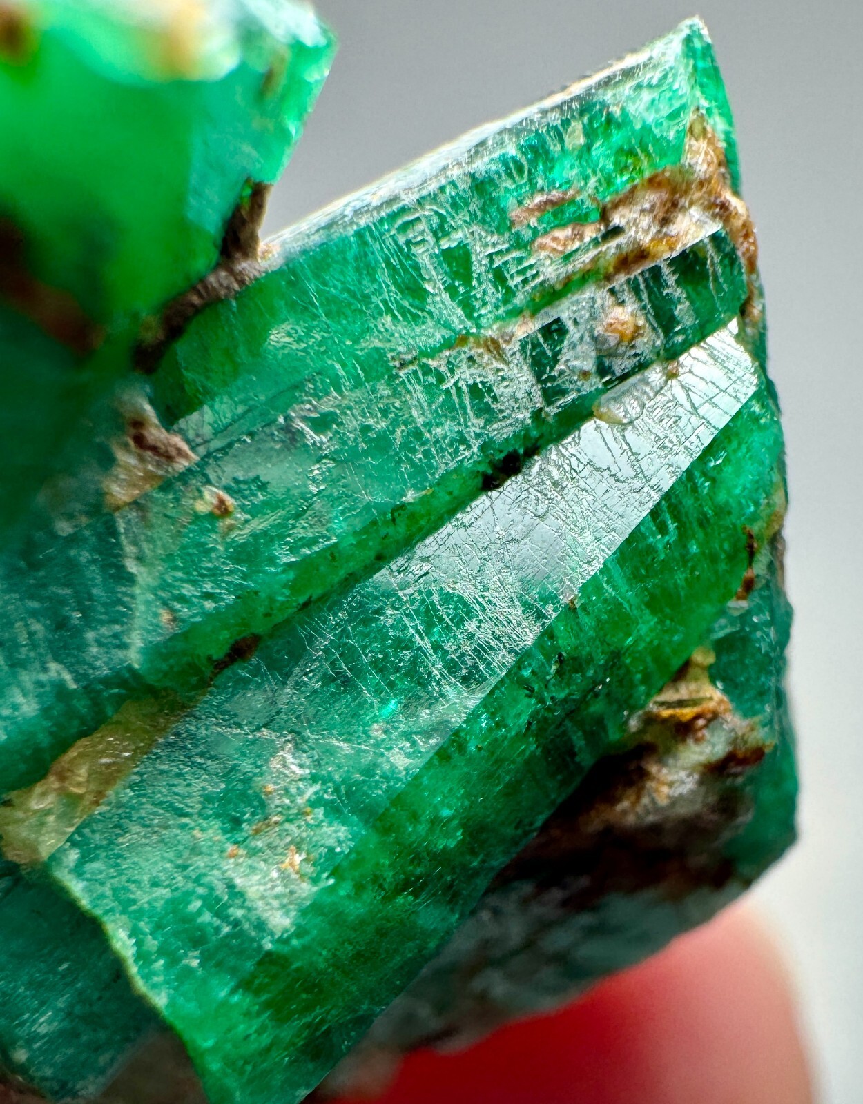 Panjshir Green Emerald Crystals Bunch With Quartz @AFG. 38 Carat