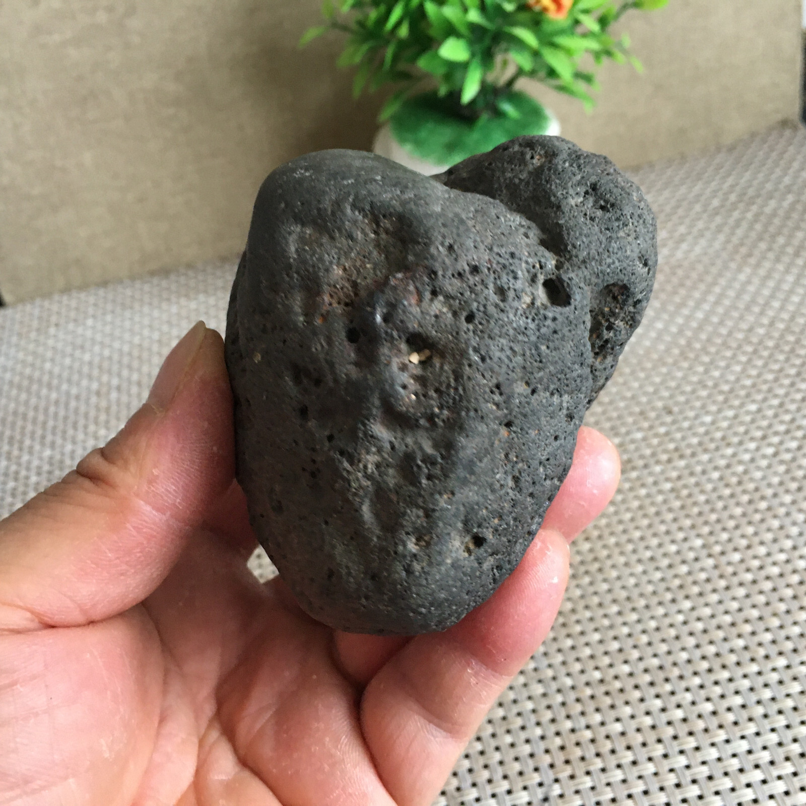 725g Natural Iron nickel Non-magnetic Meteorite Specimen from China B2495