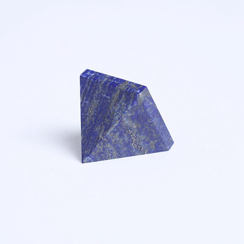 Natural Lapis Lazuli Quartz Crystal Orgonite Energy Pyramid Chakra Healing Stone