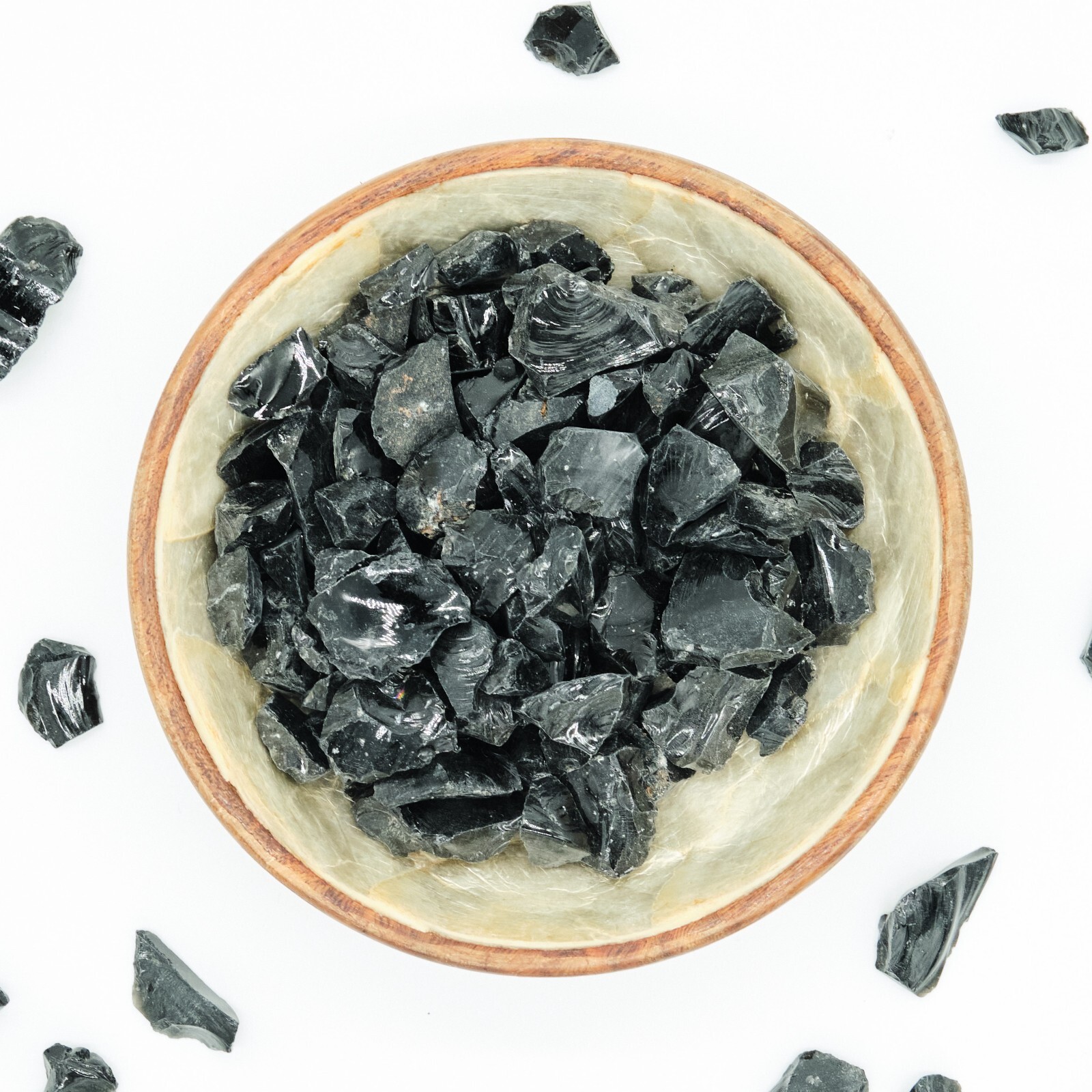Rough Small Black Obsidian Natural Raw Crystal Chakra Rock Craft Jewellery 1-4cm