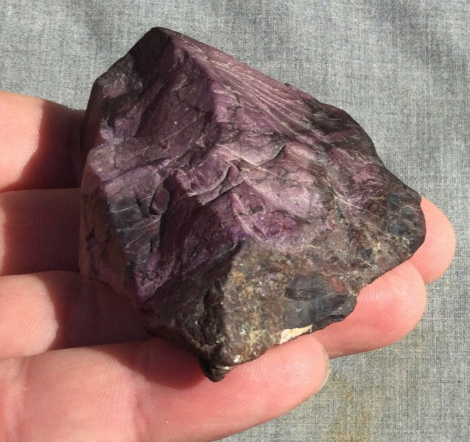 Sugilite Lapidary / Specimen Rough 114 Grams (1/4 Pound) – See Description