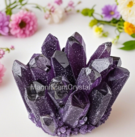 3PCS/Set Bestseller500G Crystal Cluster Natural Rough Geode Reiki Quartz Display