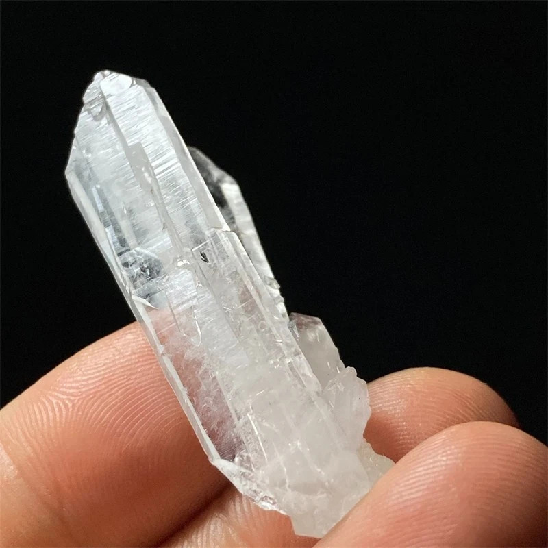 7.9g Rare Natural Tibet Faden Elestial skeletal Lemurian Clear Point K449