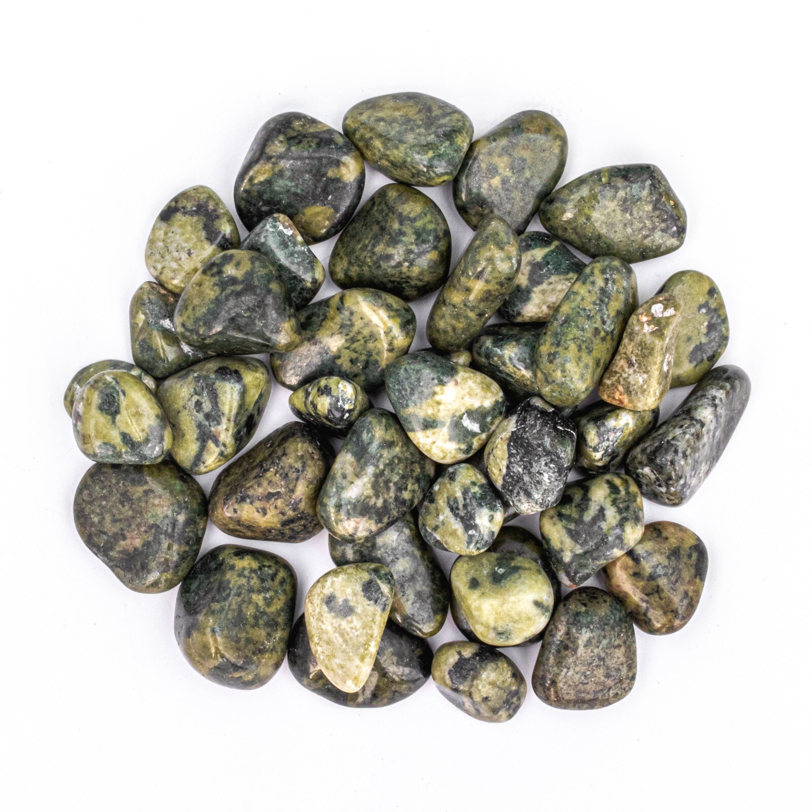 1/4 lb Tumbled Nephrite Jade Small Gemstone Crafting Crystals Jewelry Specimens