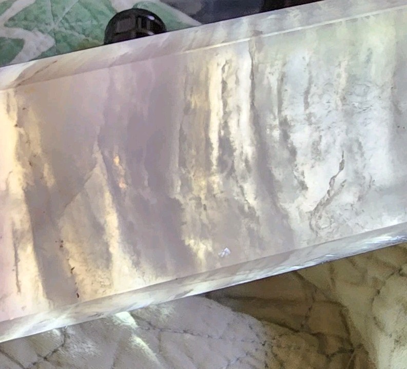 Natural Polished Crystal Light Purple Fluorite Tower 304 Grams – 5.875″ – USA