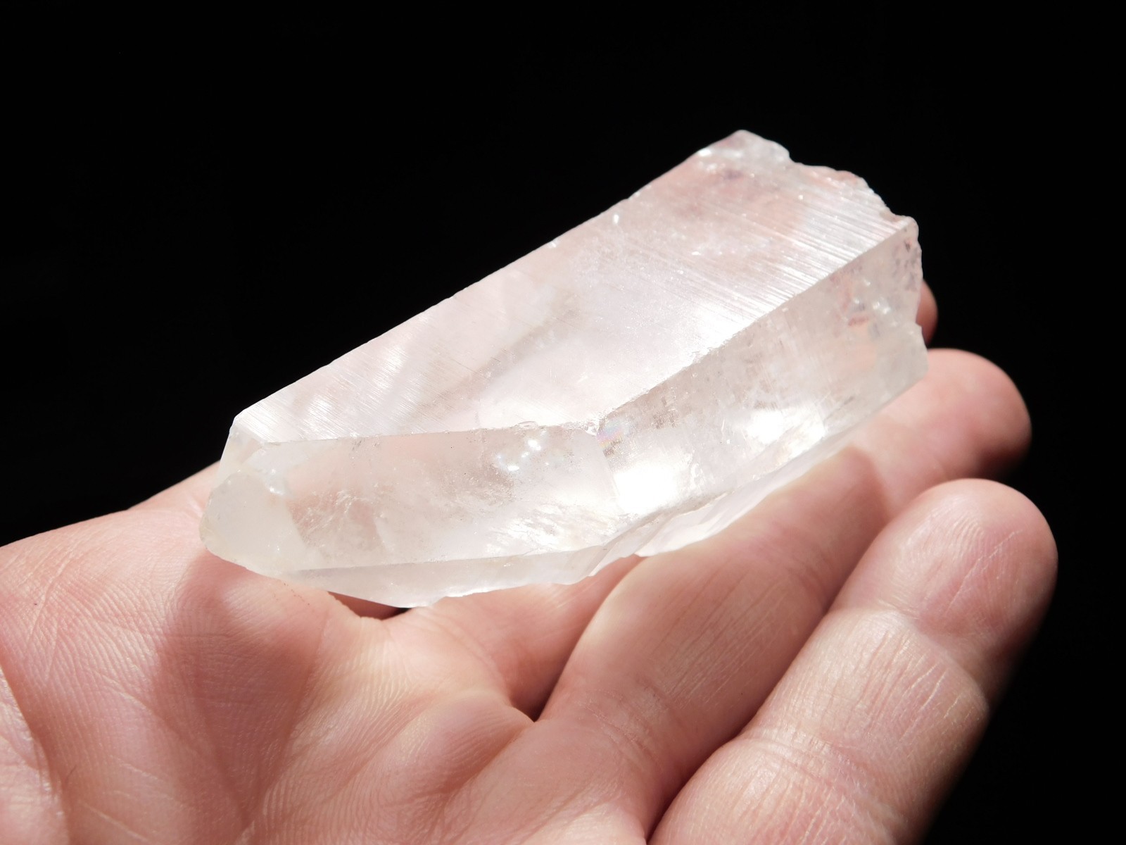 Translucent QUARTZ Crystal 100% Natural Brazil 98.9gr