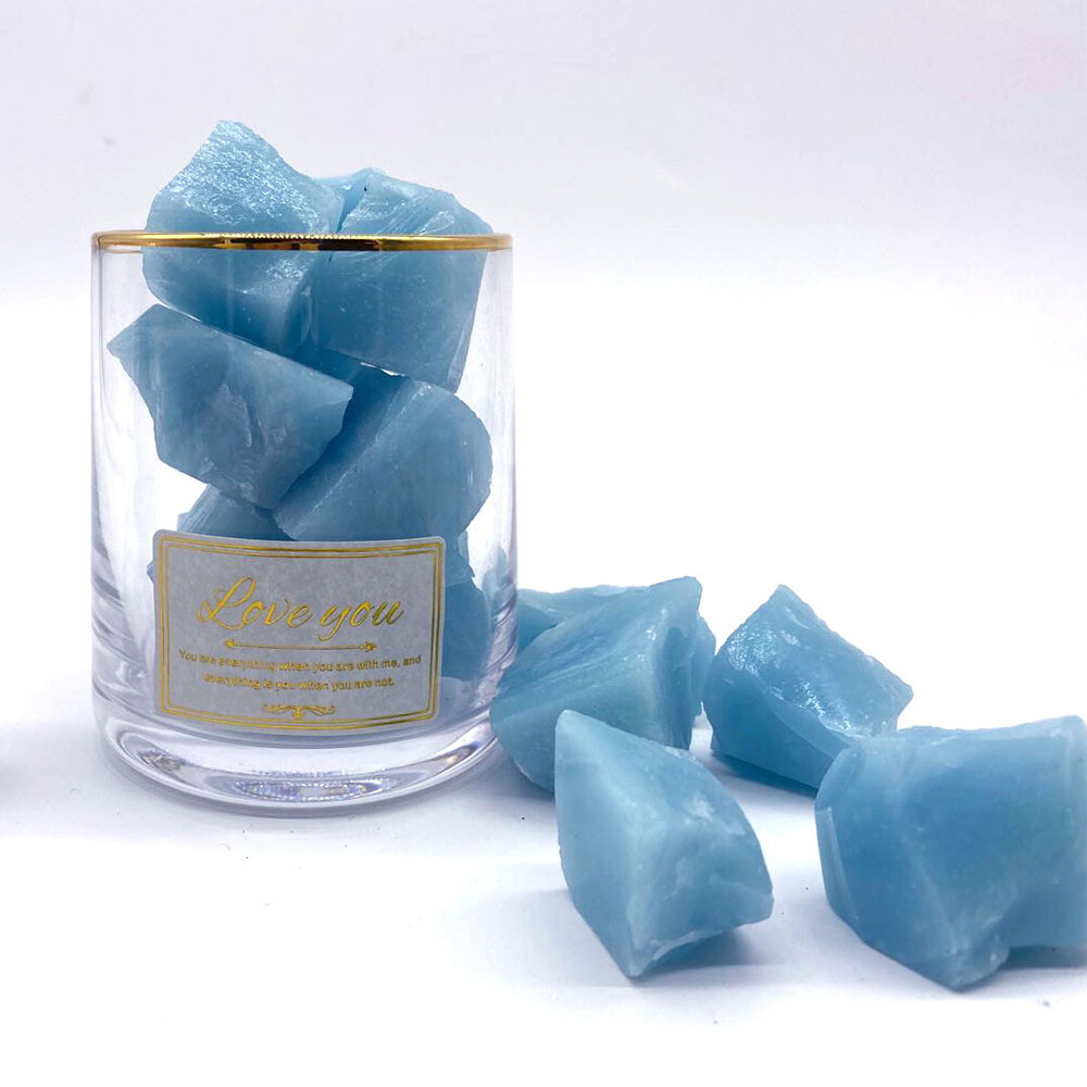 Glowing In The Dark Stone Luminous Rough Crystal Quartz Healing Reiki Mineral