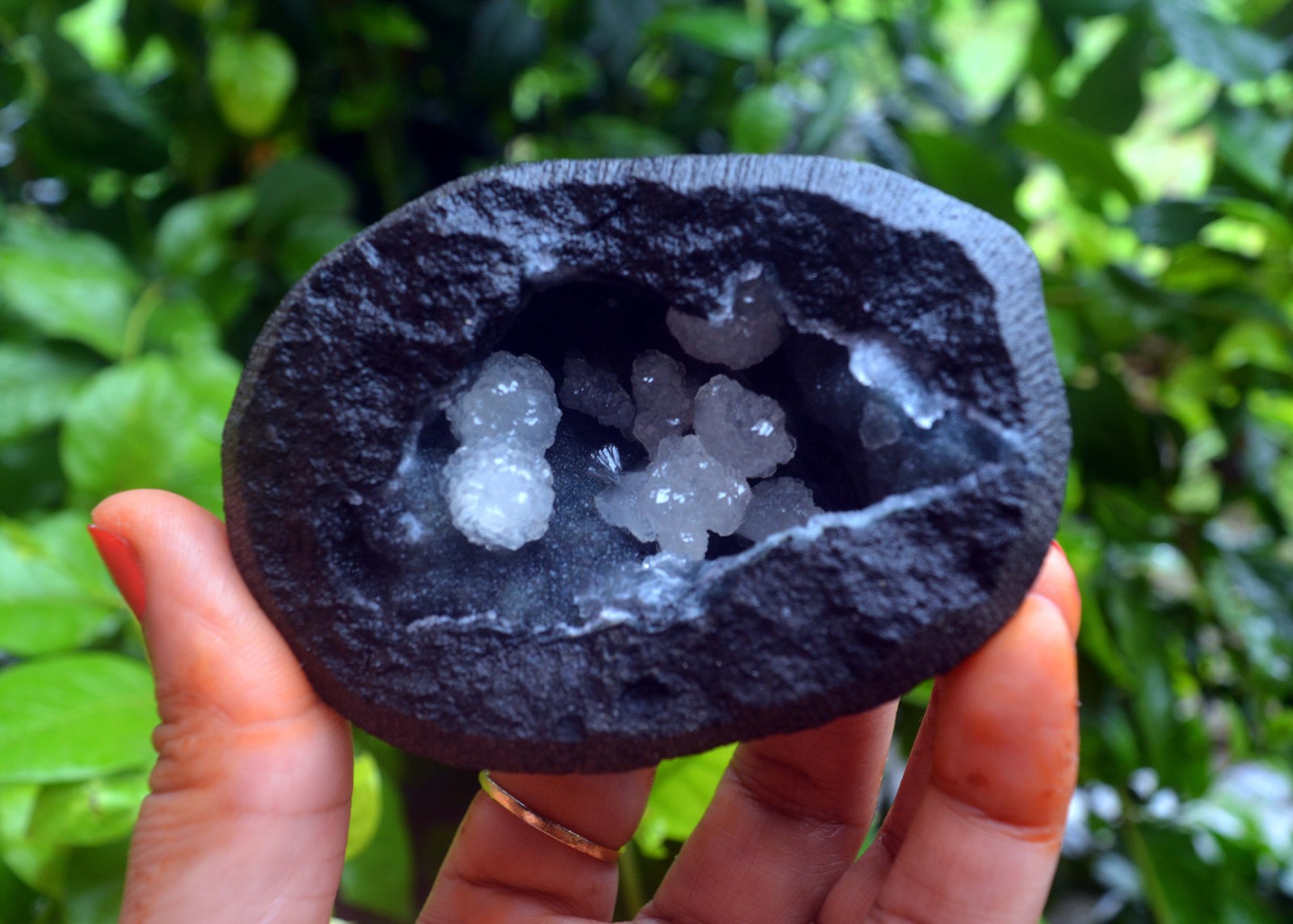 stellerite crystals w/ chalcedony matrix minerals specimen j-7