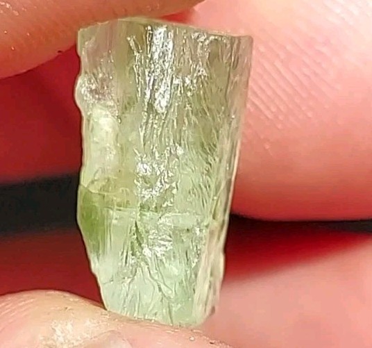 RARE UNUSUAL GREEN DT EMERALD FROM ETHIOPIA