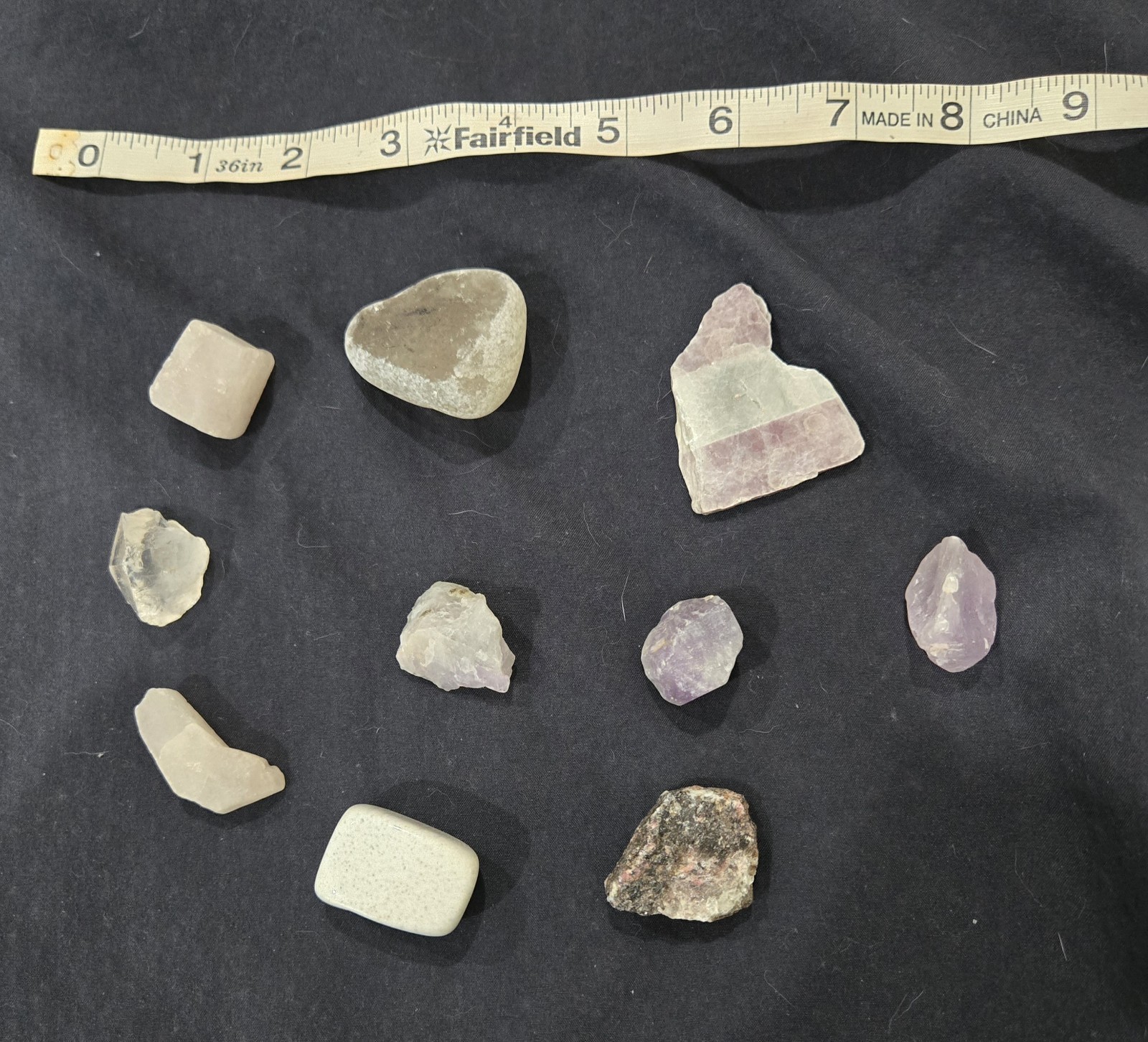 10 Rough Crystals Lot – Mixed Natural Raw Gemstones Bulk Collection (Lot 18)