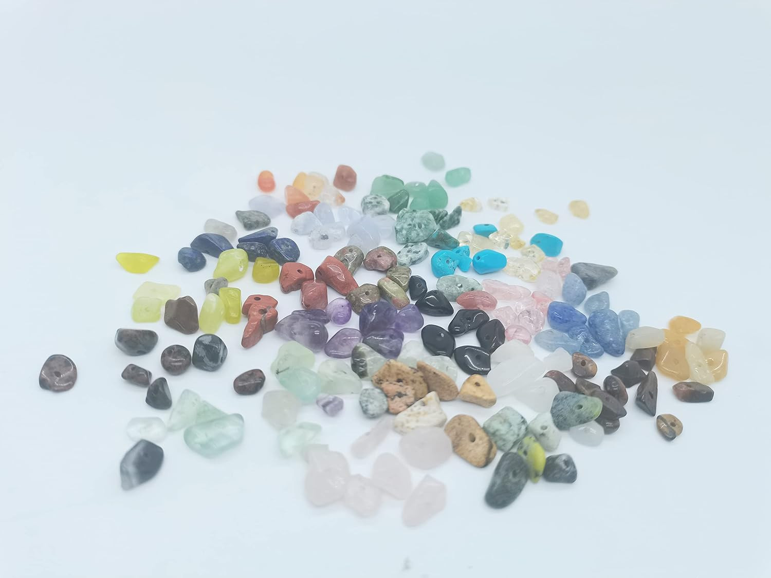 Gemstone Beads Natural Irregular Shaped Stone Chips Crystal Energy Healing Power