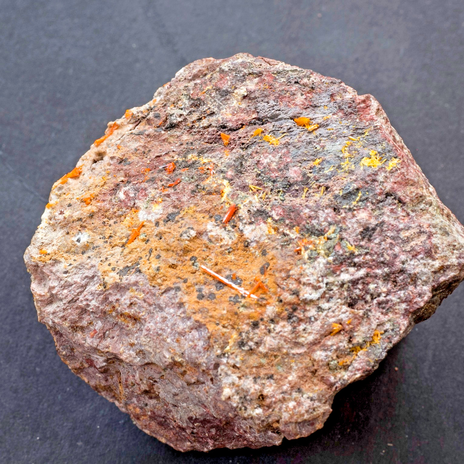 Mimetite: Mammoth St. Anthony Mine, Tiger, Pinal Co., Arizona