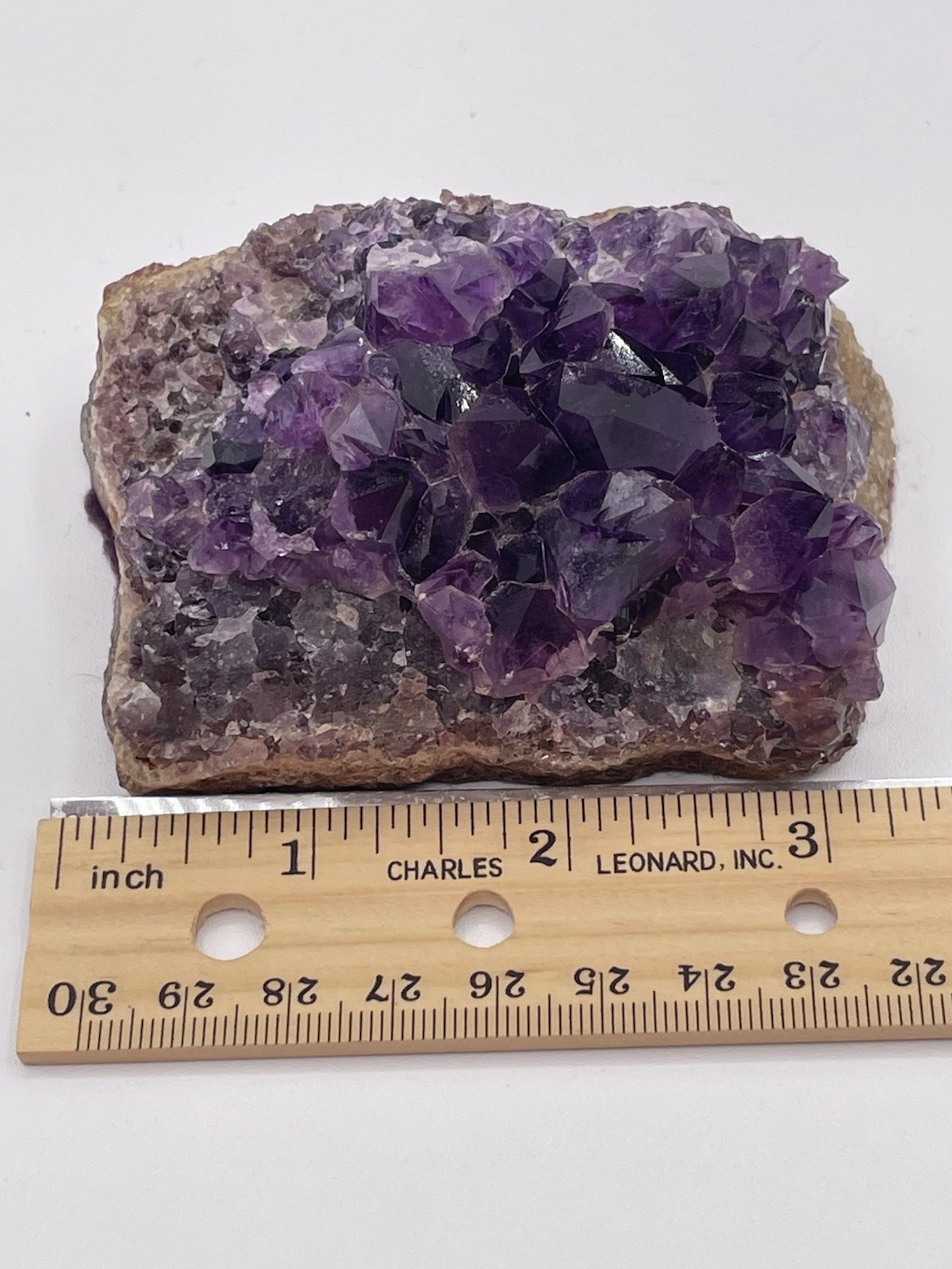 Natural Cluster Amethyst Geode Quartz for Display