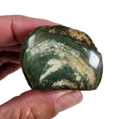 Lucin Variscite Polished Faced Stone Utah 33.5 grams.