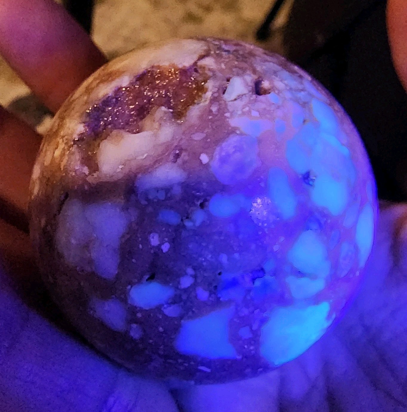 Natural Polished Kunzite Decorative Sphere 2.25″ – USA